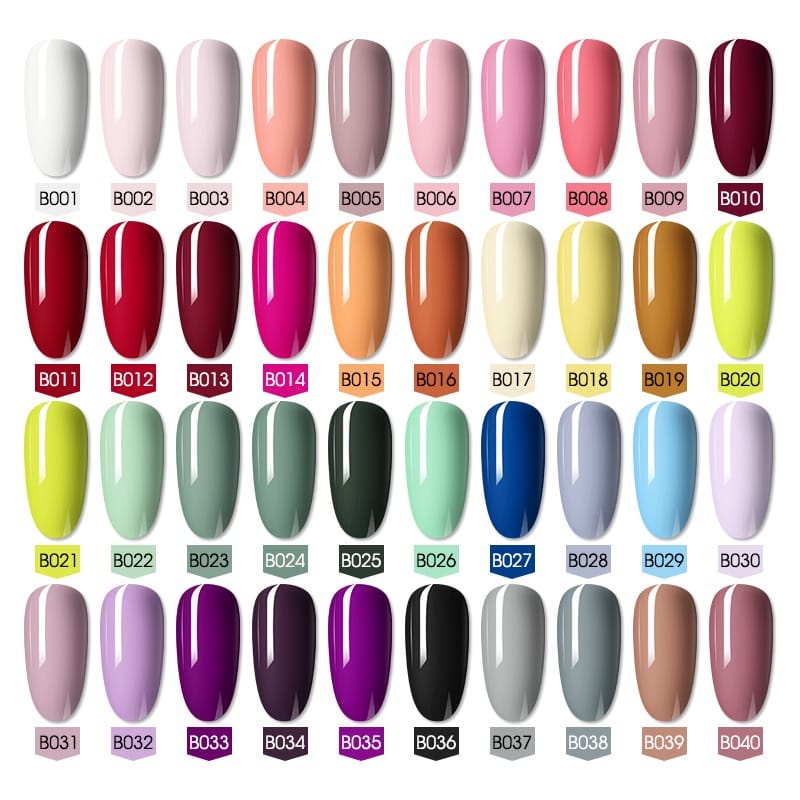 ( 1-40 ) ROSALIND Gel Nail Polish UV LED Nail Art / Kutek Murah