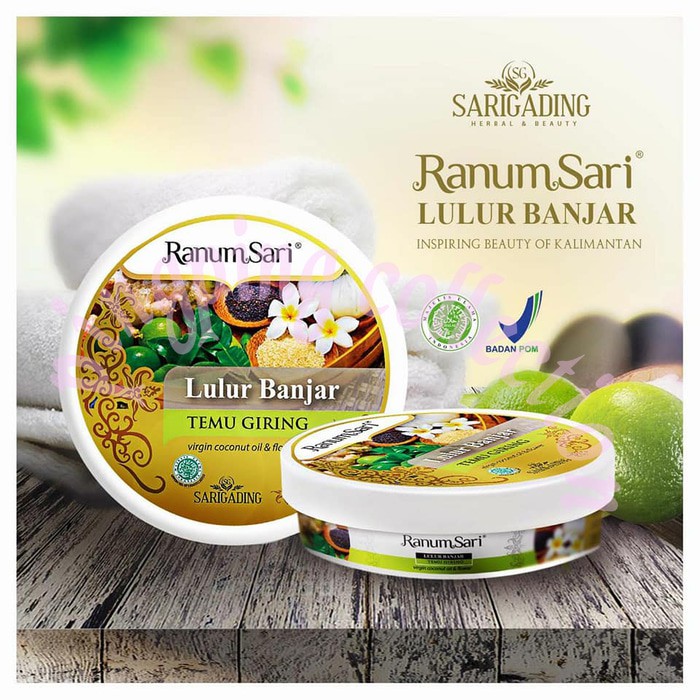 

LULUR BANJAR RANUM SARI TEMU GIRING 200gr - THEONG SPA VCO