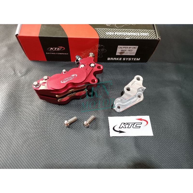 KALIPER DEPAN KTC RACING NINJA 150 RR OLD /NEW PLUS BREKET 320MM