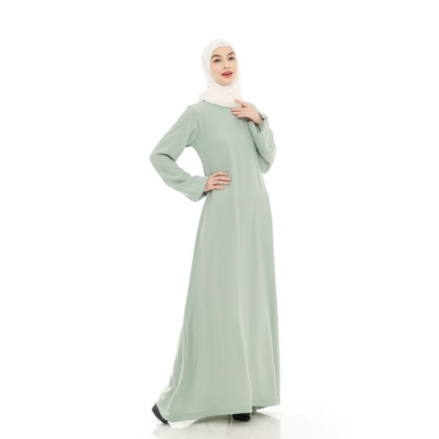 BISA COD ABAYA TURKEY WANITA BUSUI BASIC POLOS