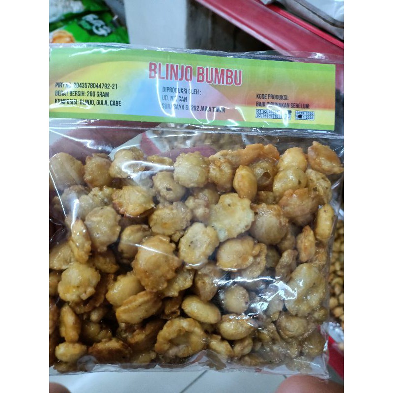 

CEMILAN MANIS EMPING BELINJO/melinjo biji manis