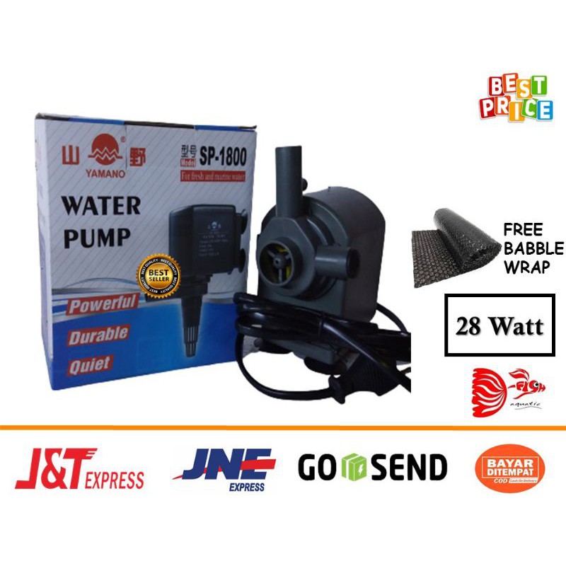 YAMANO SP1800 SP 1800 pompa celup power head aquarium aquascape kolam hidroponik Pompa celup murah