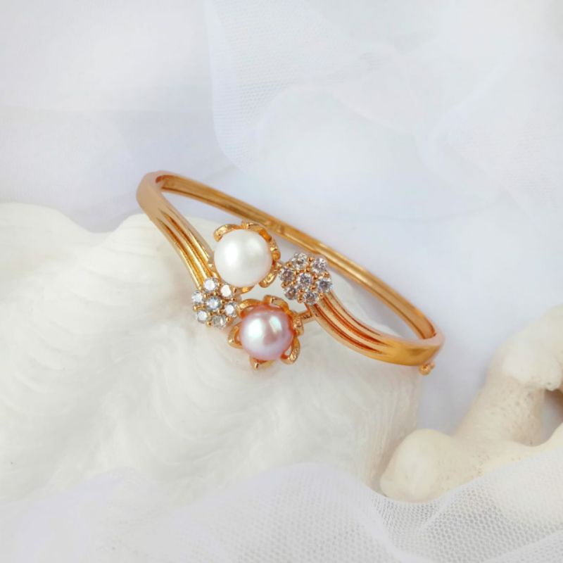 Grosir Gelang Bangle Mutiara air tawar