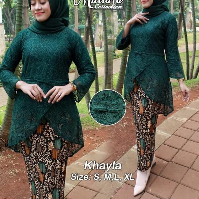 Aneka model kebaya brokat