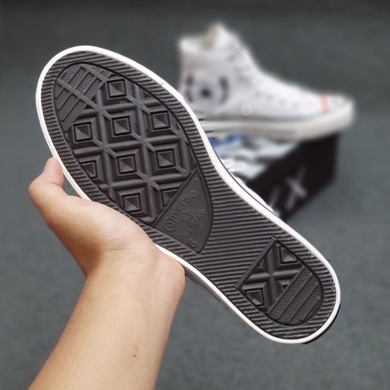 OBRAL SEPATU CONVERSE 70S HIGH X KAWS COMPANION PUTIH IMPORT QUALITY-2