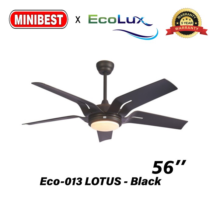 MB Kipas Angin Lampu Gantung Ecolux tipe Eco-013 LOTUS