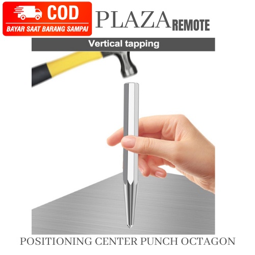 positioning center punch Pelubang Pusat Pelubang Segi Delapan kerucut