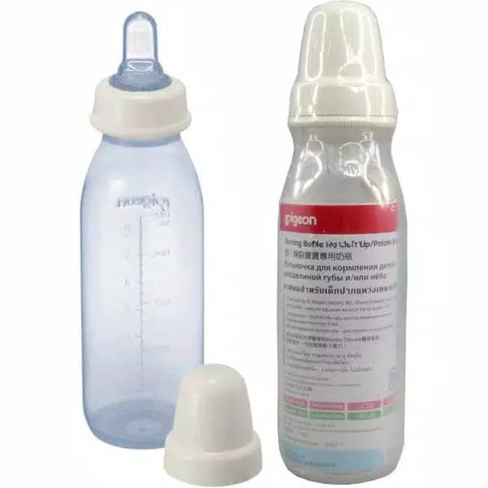 Pigeon Nursing Bottle For Cleft Lips Palate Baby/botol bibir sumbing