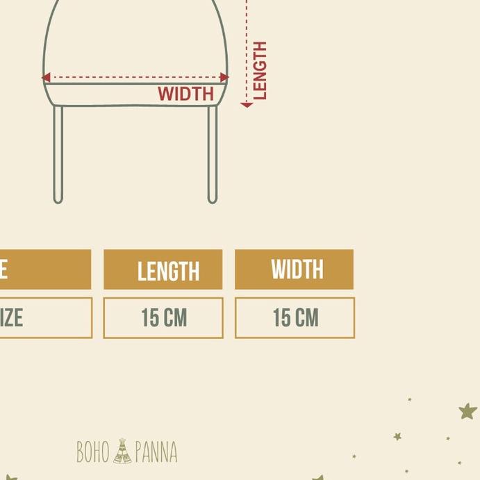 ۝ BOHOPANNA BOHO BABY BOHOBABY KNIT BEANIE HAT KID KUPLUK ANAK TOPI ANAK BAHAN RAJUT ♀