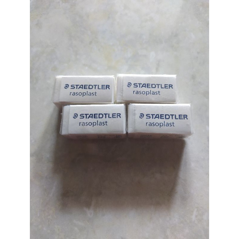 

Penghapus eraser Kecil Staedtler Rasoplast B40 putih