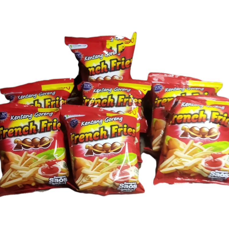 

FRENCH FRIES KOENTANG GORENG PAKETAN 10 PCS MURAH 20G