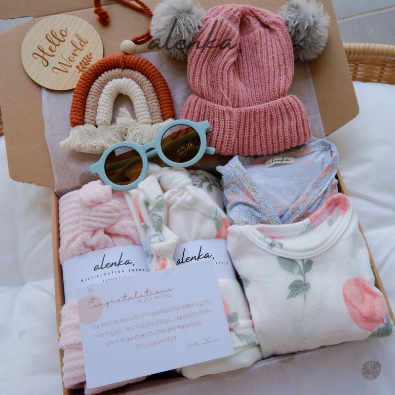 Baby Hampers / Hampers Bayi / Paket Hemat Alenka-D. Peach