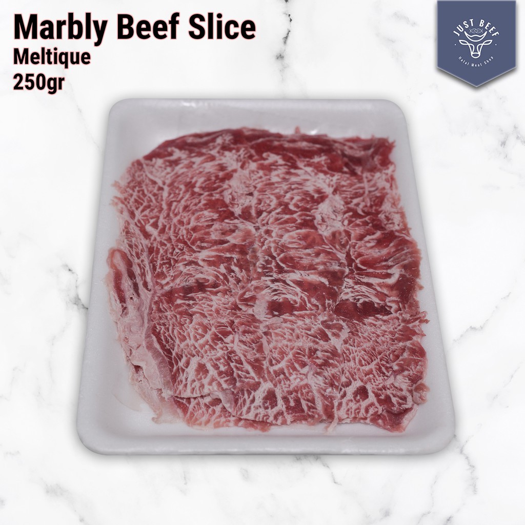 

Daging Sapi MARBLY BEEF Slice Meltique - 250gr / 500gr / 1kg