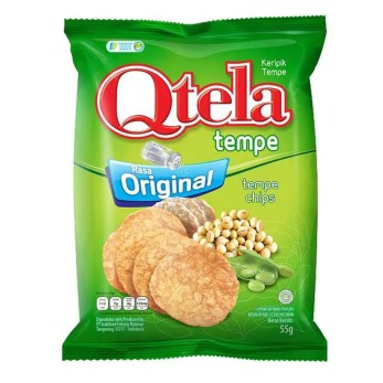 

Makanan Ringan Qtela Tempe Rasa Original 55 g