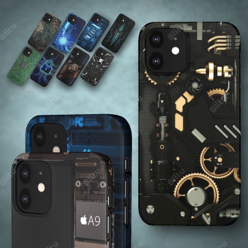 Robot Machine Mesin Hp Hard Soft Case Casing SONY Xperia C C3 C4 C5 E4 E5 M2 M3 M4 M5 L1 L2 T2 T3 X 