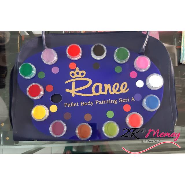 RANEE Cosmetic Palette Body Painting With Bag