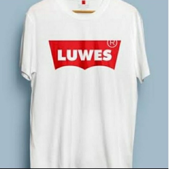 KAOS BAJU LUCU PRIA WANITA LUWES KAOS PLESETAN LEVIS KAOS LUCU - Putih S MURAH