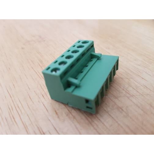 2EDG 5.08 mm 6p tekuk L Green Terminal pin Block Connector screw 5.08mm 6pin 6 pin blok right angle