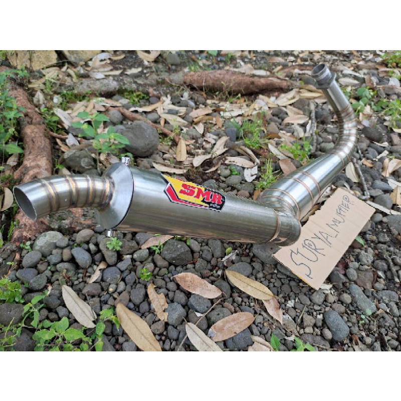 knalpot kolong cobra SMR full stnlis