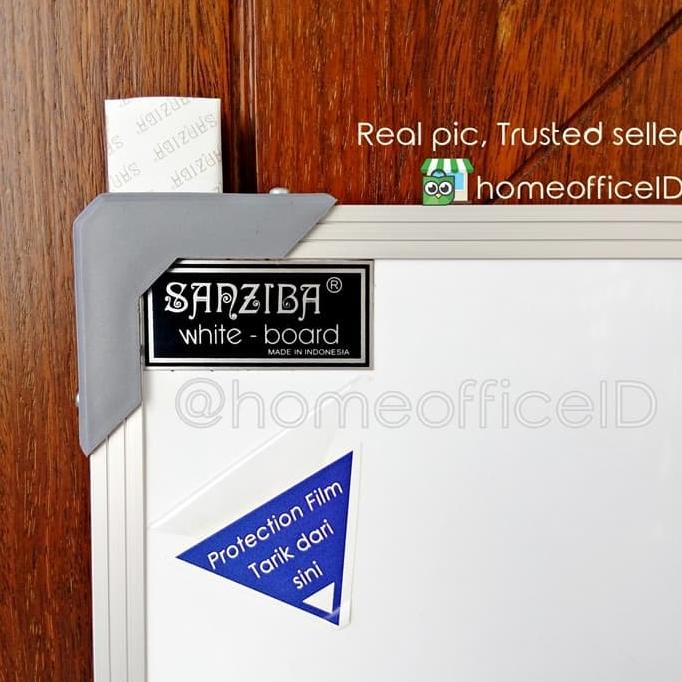 

.........] SANZIBA White Board Magnetic 60x90 cm (Papan Tulis Gantung)