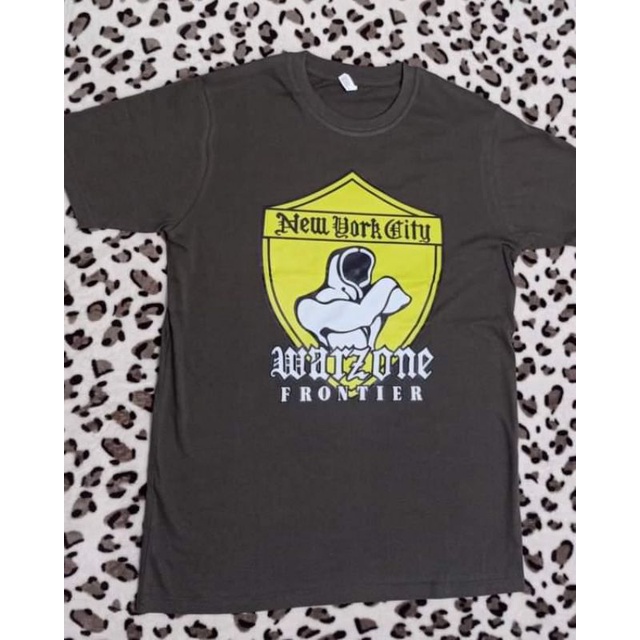 KAOS BAND WARZONE NEW YORK HARDCORE T-SHIRT