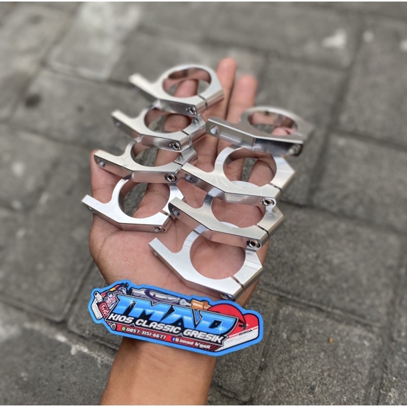 cincin cnc 33 dudukan braket cincin cnc as 33 braket lampu cnc as 33