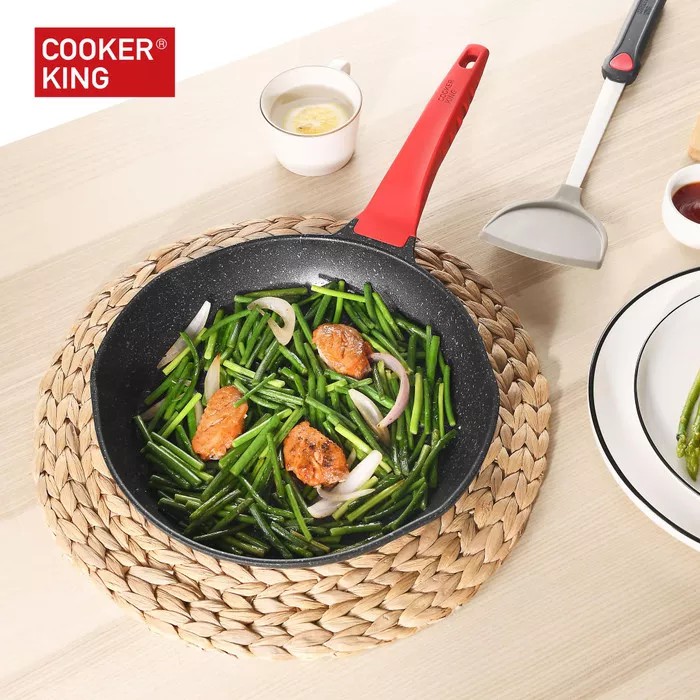 Panci Penggorengan Anti Lengket, Lapisan Berbahan Batu Mafan