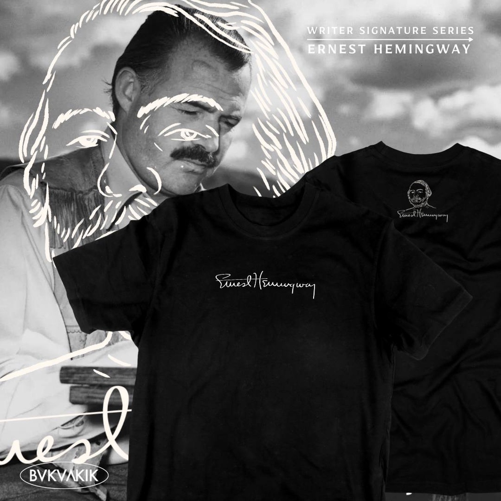 Kaos Writer Signature Series: Ernest Hemingway