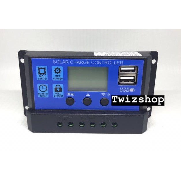 Jual Solar Panel Charge Controller 10A Panel Surya 12V 24V Intelligent