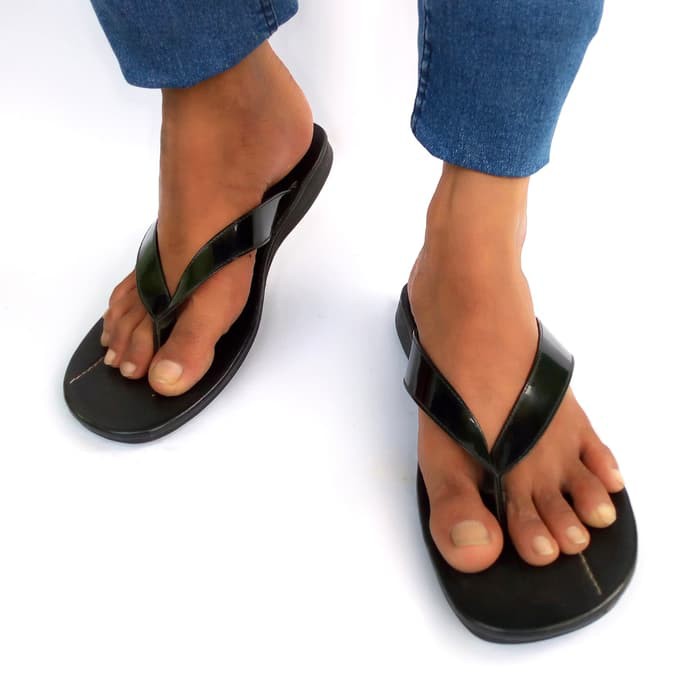 Rasheda Sandal Jepit Pria Kulit Asli Gr 27