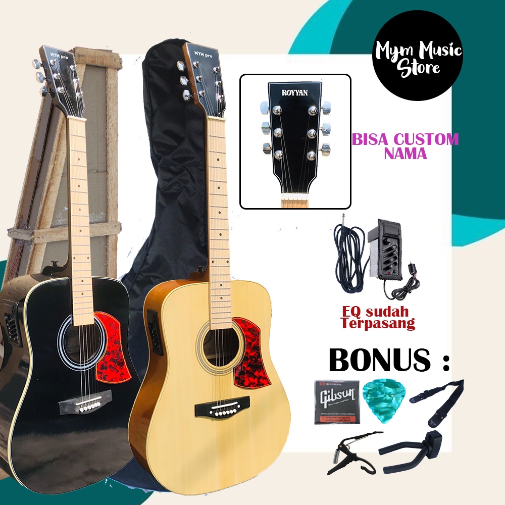 gitar akustik elektrik Coleclark GRADE A