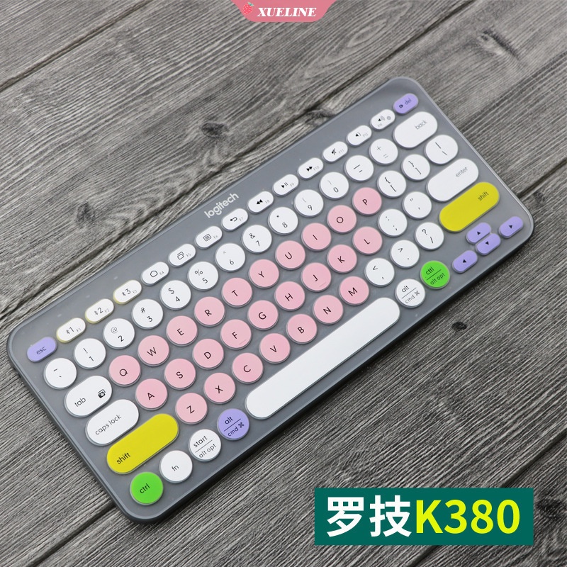 Skin Cover Pelindung Keyboard Laptop Bahan Silikon TPU Lembut Ultra Tipis Untuk Logitech K380 (ZL)