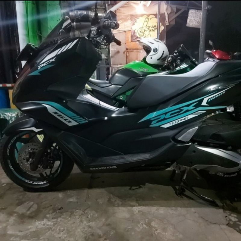 Cutting Sticker Pcx 160 2021 striping Pcx 160