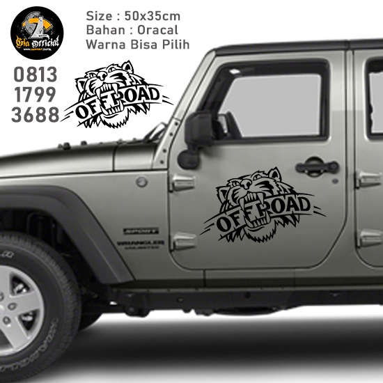 Sticker Offroad Jeep/ Jimny/ Rubicon