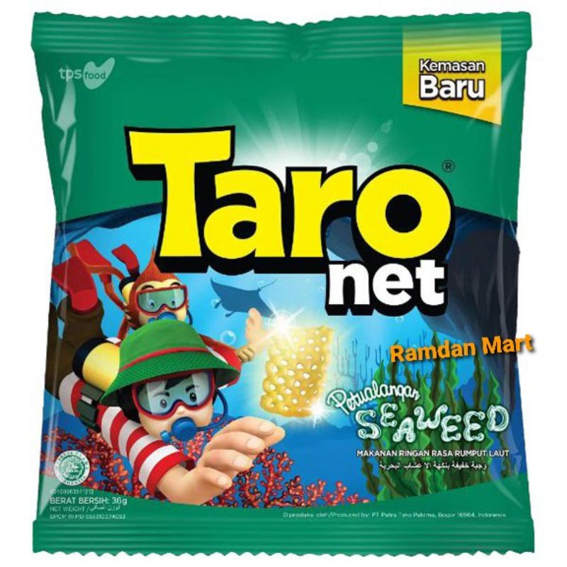 

Snack TARO Net kemasan 65Gr