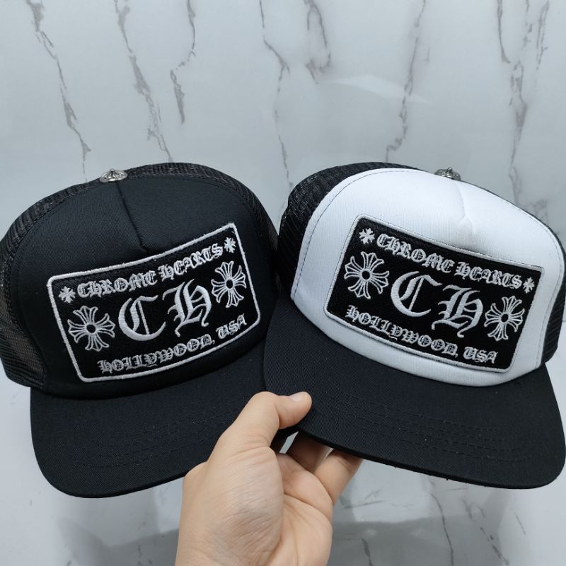Eta 32 Topi Import Snapback & Cap Baseball Chrome Hearts Ch Hollywood Usa Kualitas Premium