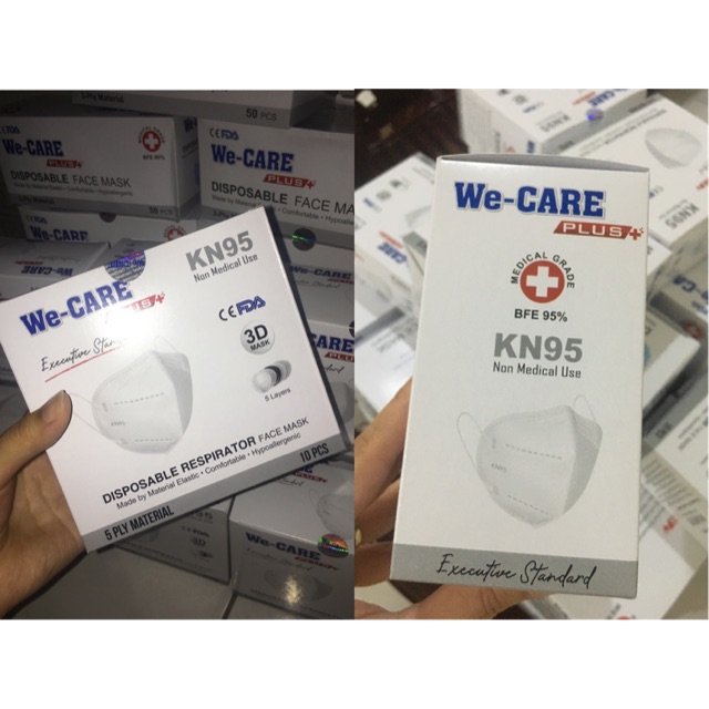 Masker KN95 We care plus