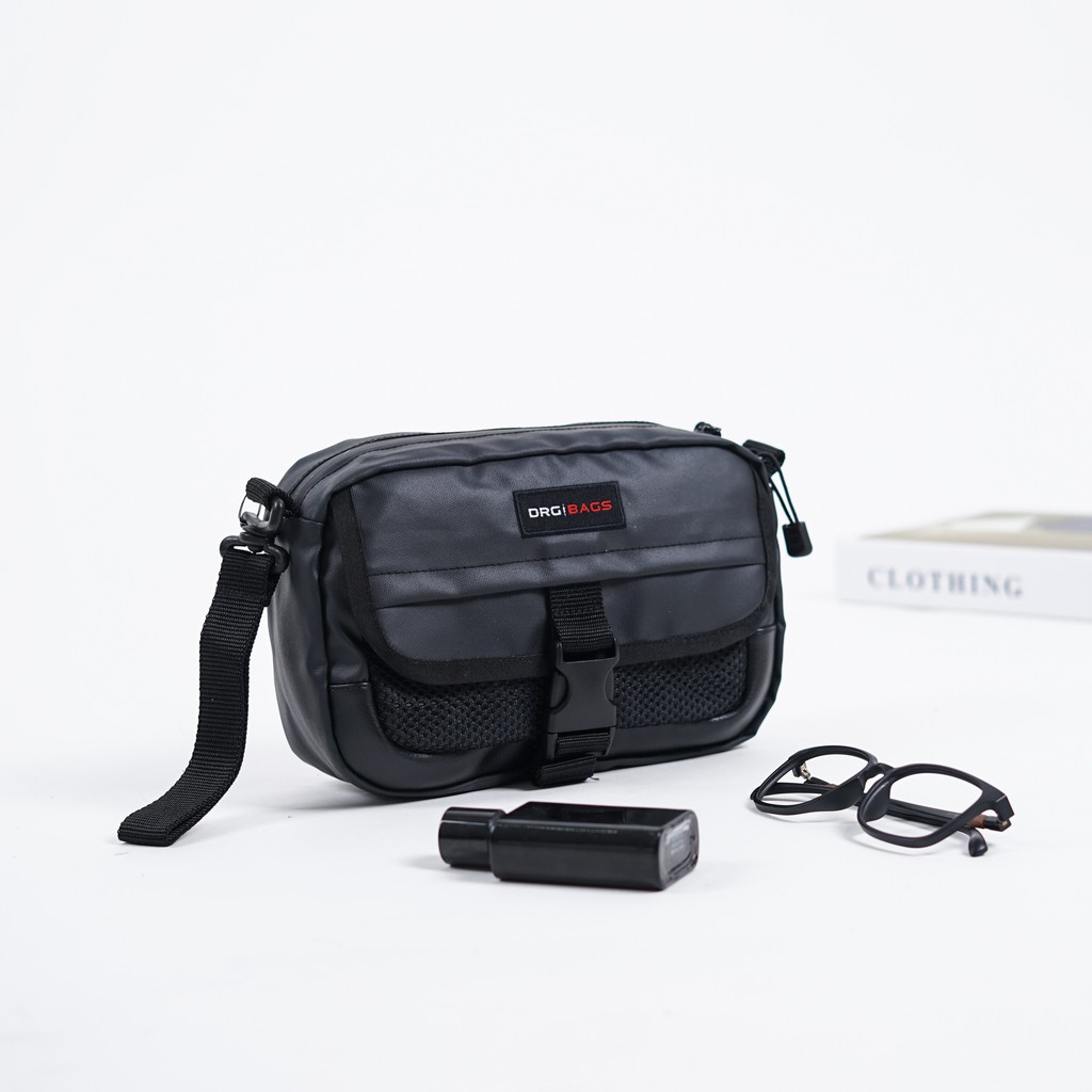 Tas Tangan DOPP KIT DRG Hand Bag WATERPROOF Pouch Clutch Selempang Slempang Sling Murah Branded ORI