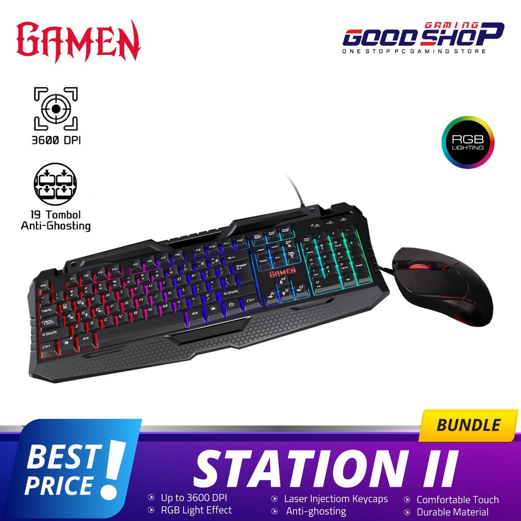 Gamen Station 2 - Keyboard Combo Gaming