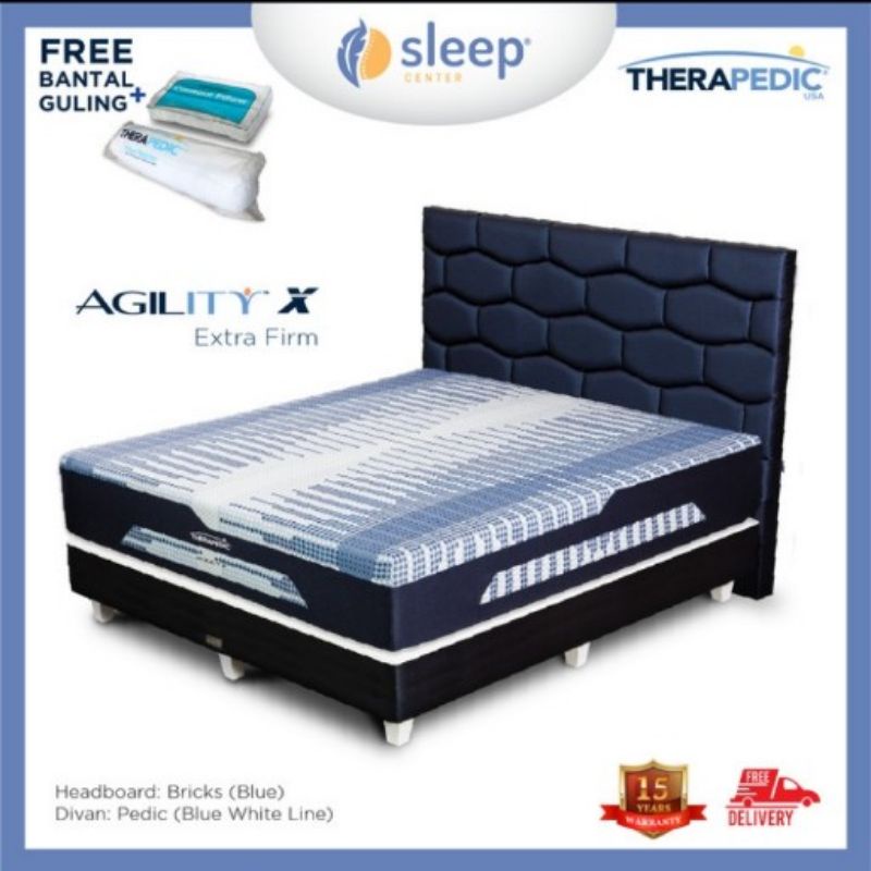 THERAPEDIC seri Agility full set  ( UK 160 / 180  x 200 )