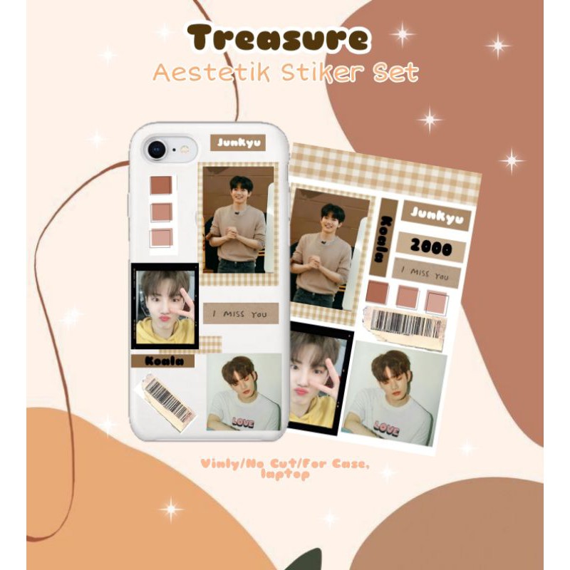 

Treasure Stiker |Stiker Aestetik Boyfie|Stiker Case Laptop Kpop