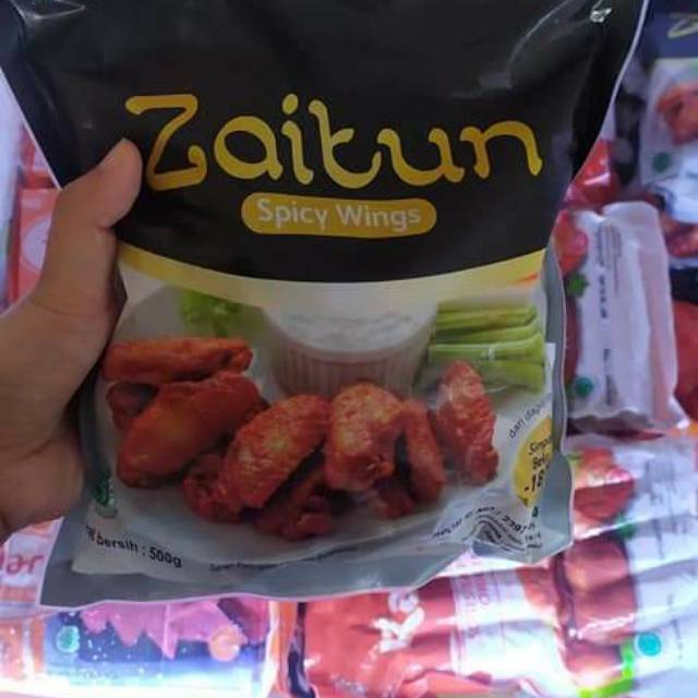 

spicy wings 500 gram