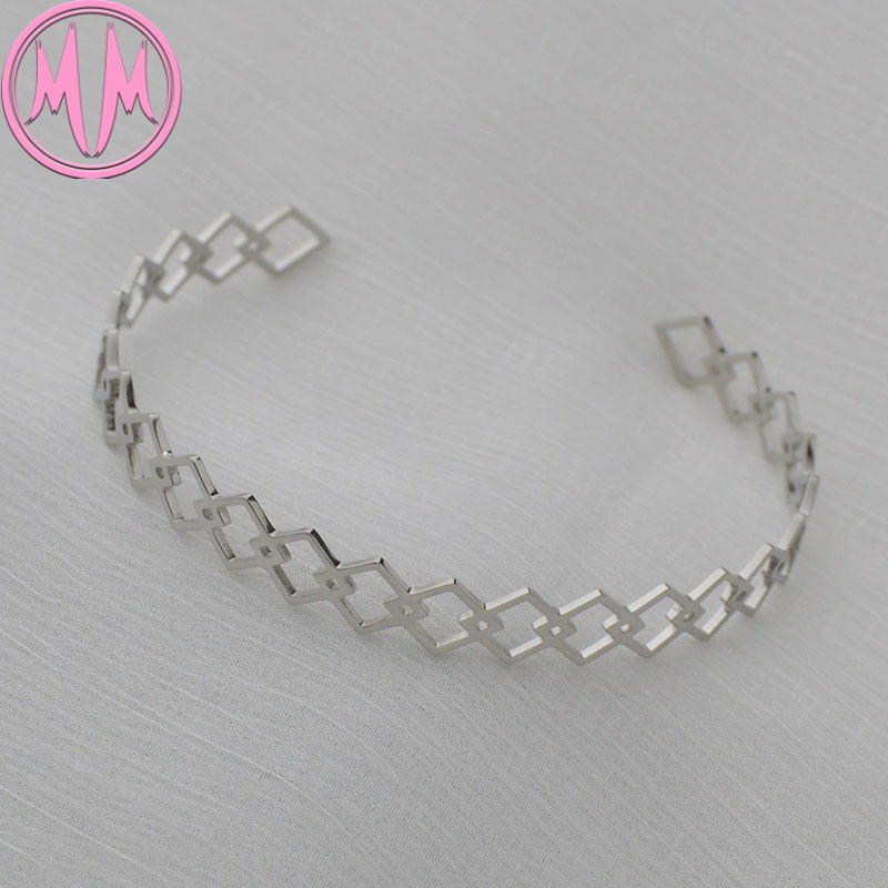 MORYMOSHI B554 Gelang Wanita Titanium Stainless Wrap Anti Karat Anti Luntur Fashion Korea