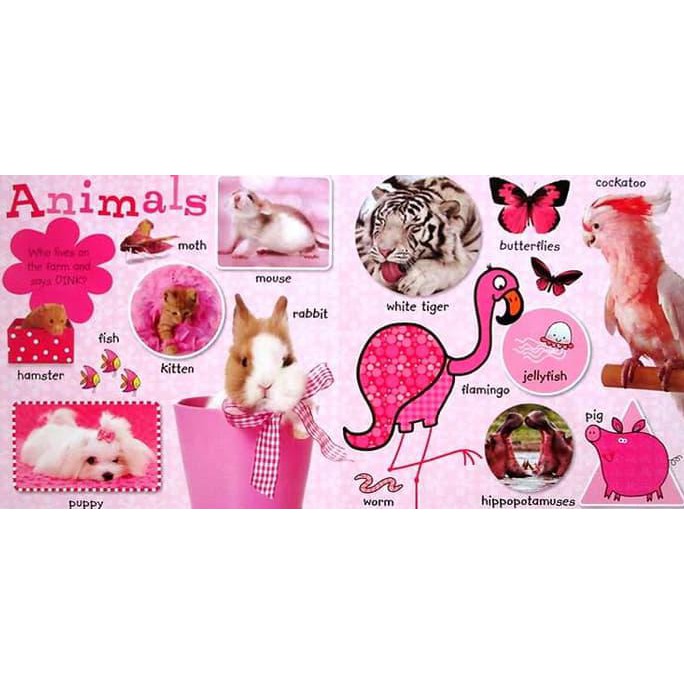 

First 100 Pretty Pink Words Board Book/Kado Anak/Kado Buku/Kado Unik