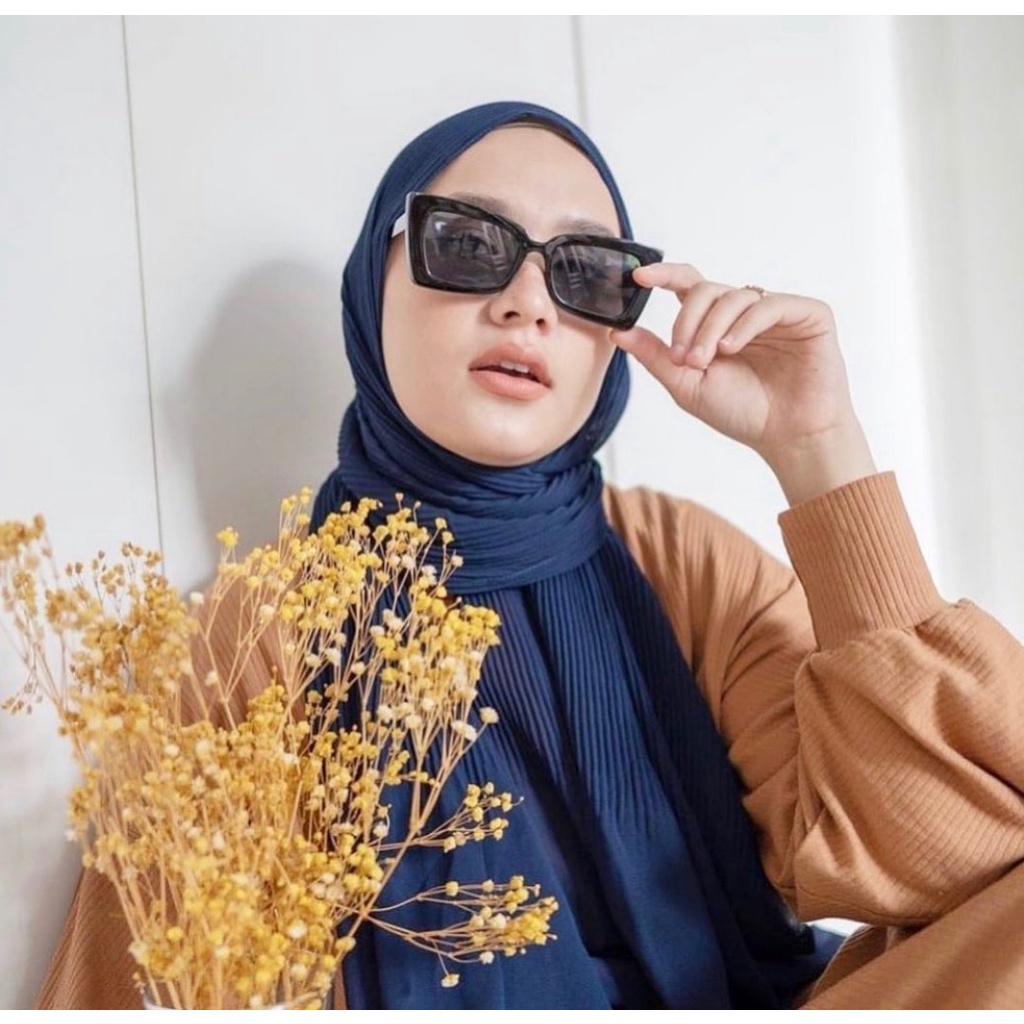 Kacamata Gaya Full Hitam Pria Wanita - Kacamata Retro Cassual Trend Suglasses  Frame Kotak - Kacamat
