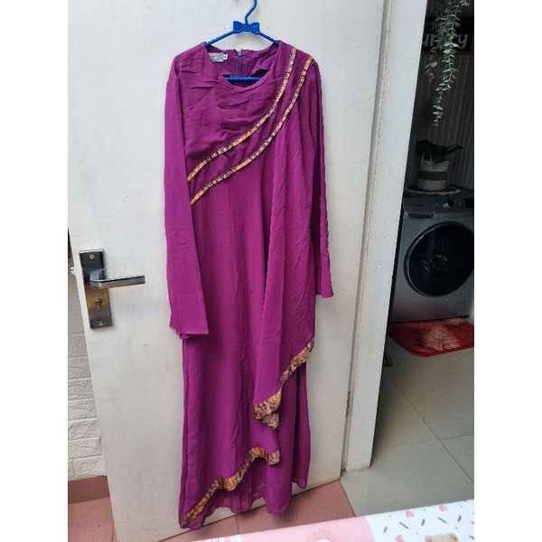 gamis shasmira violet