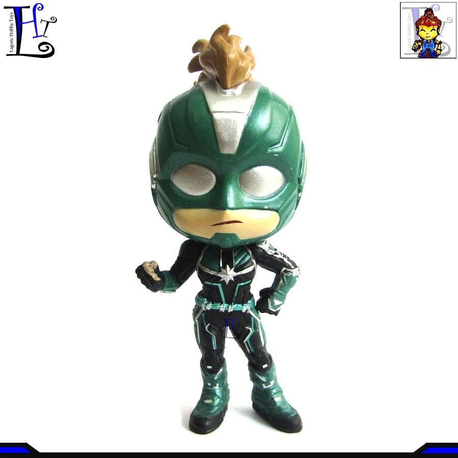 Nendo Chibi Marvel 100mm Captain Marvel (Starforce Helmet)[Avengers] Action Figure