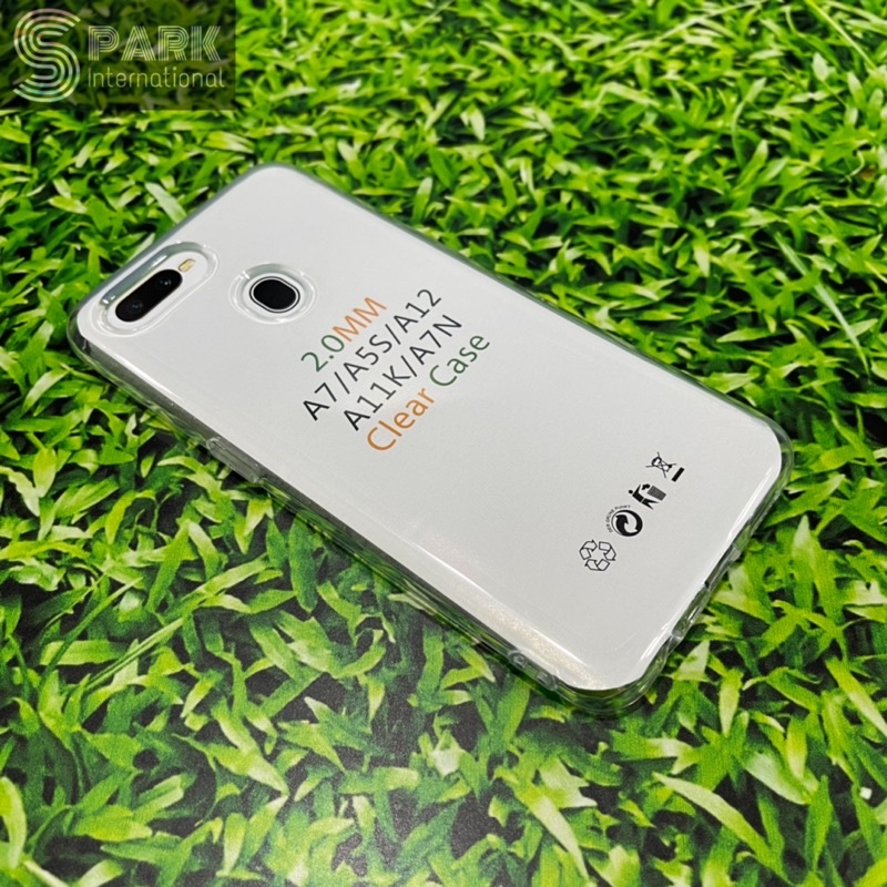 CLEAR CASE OPPO A7/F9/A5S SOFTCASE TPU 2.0MM OPPO A7/F9 PROMO SEN