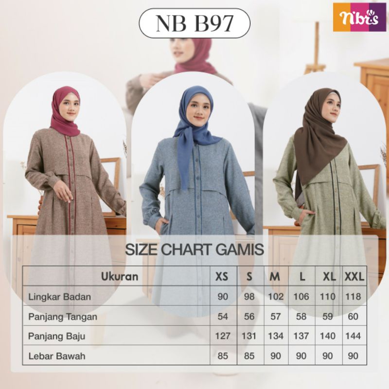 Gamis Nibras NB B97