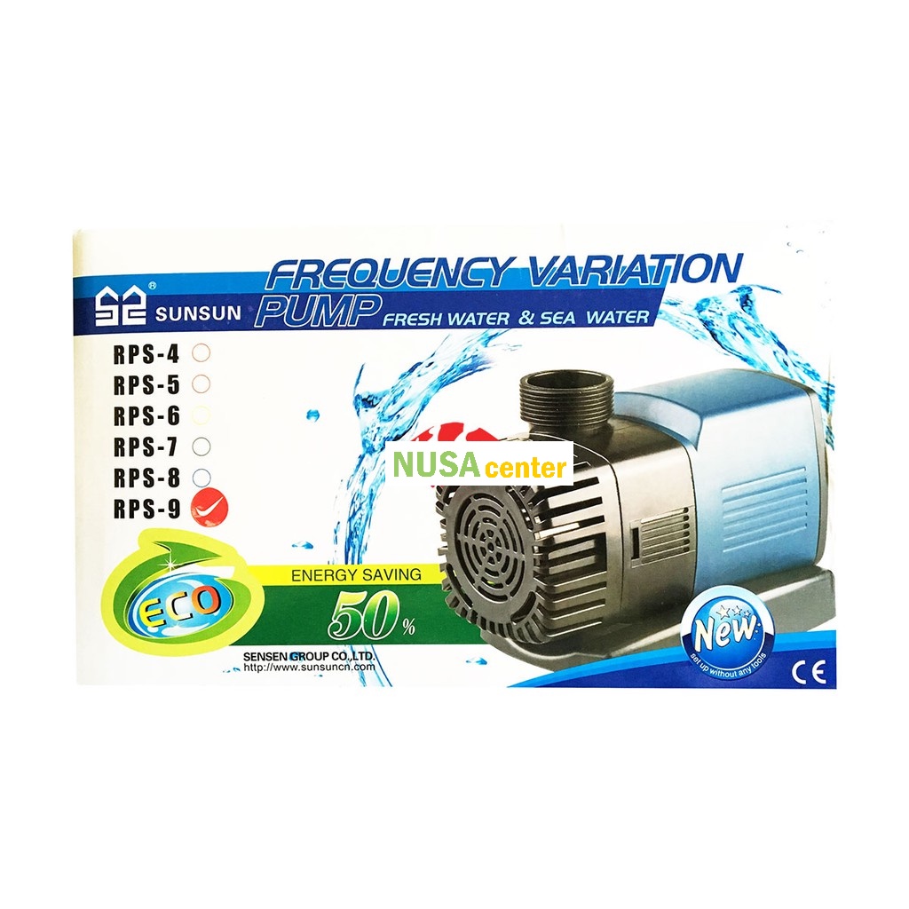 New Water Pump SUNSUN RPS-9 | Pompa Air SUNSUN RPS-9 Premium
